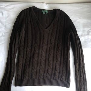Mocha Brown Ralph Lauren Sweater